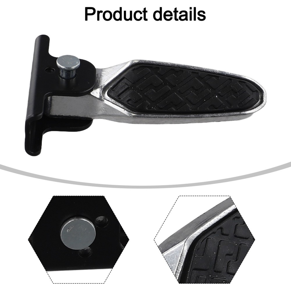 Scooter Front Footrests with Practical Foldable Design Easy Storage Use