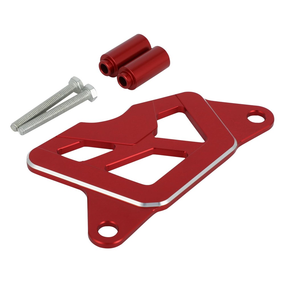 Red CNC CRF125F Motorcycle Case Protector Sprocket Cover - Engine Chain Guard