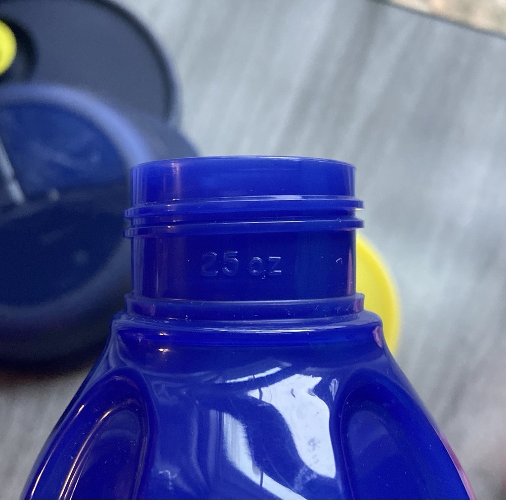 Tupperware Lunch Set 25 oz Bottle Crystal Wave Divided , Sm Container 400ml