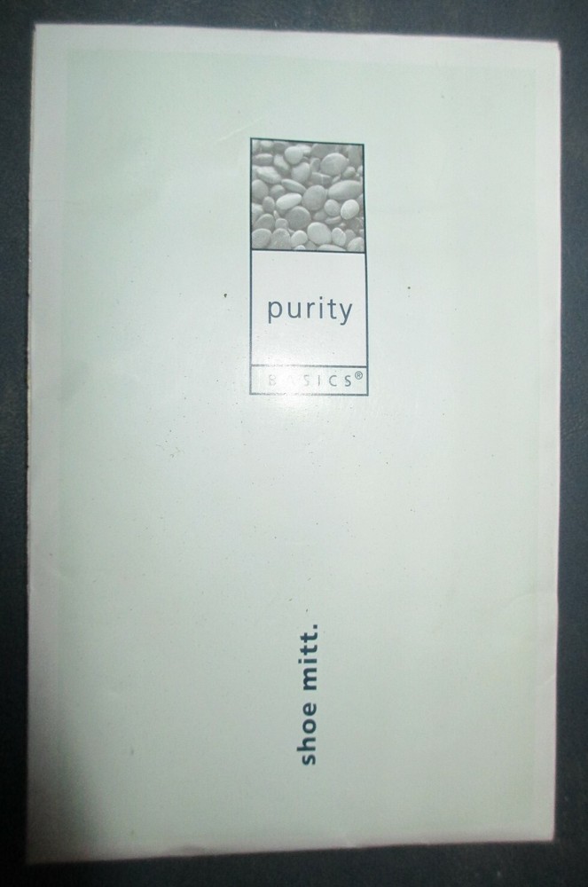 Hampton Shoe Mitt x 1 NEW sealed from " Purity Basics "