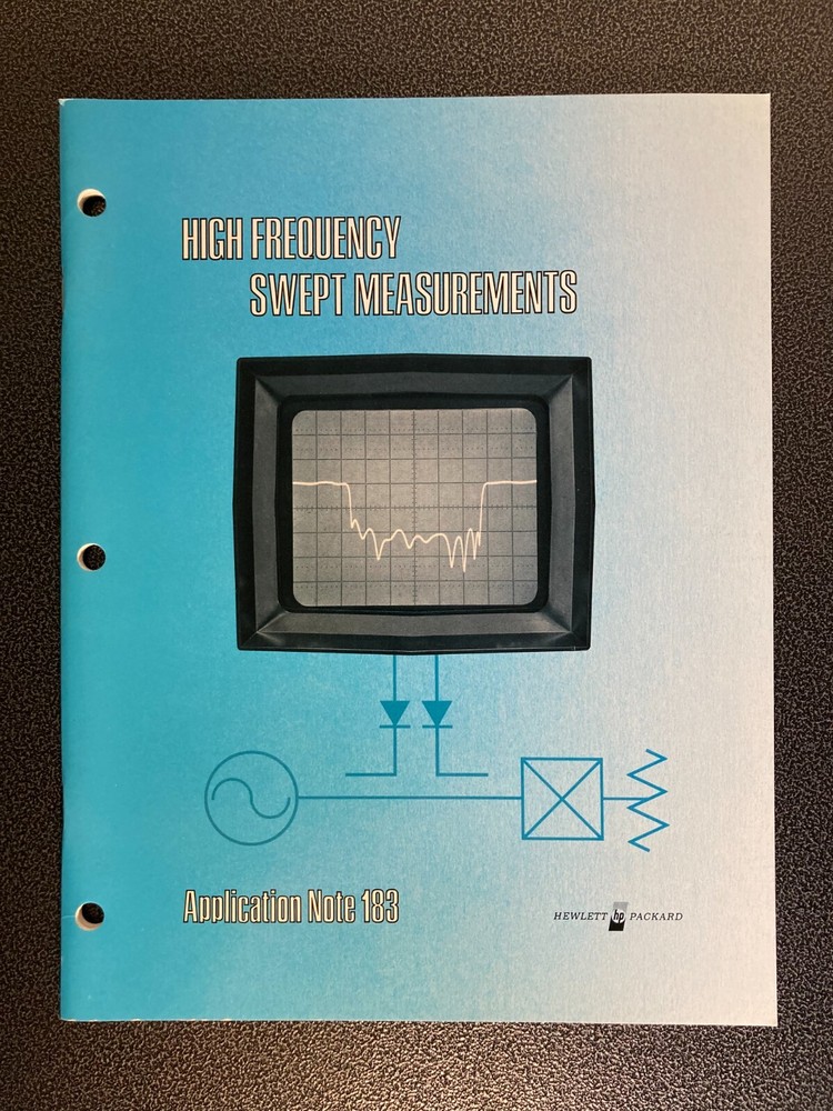 HP Application Note 183 - High Frequency Swept Measurements