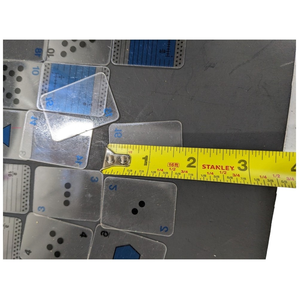 Overhead Math Manipulatives Dominoes Teaching Tiles