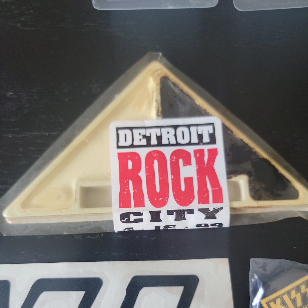 Lot Of 9 Vintage items convention passes, ots pin, decal, promo make up kit etc