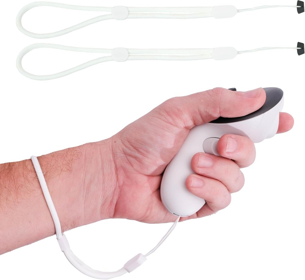 Virtual Reality 3 Wrist Straps 2 Pack Durable Adjustable 3 Controller