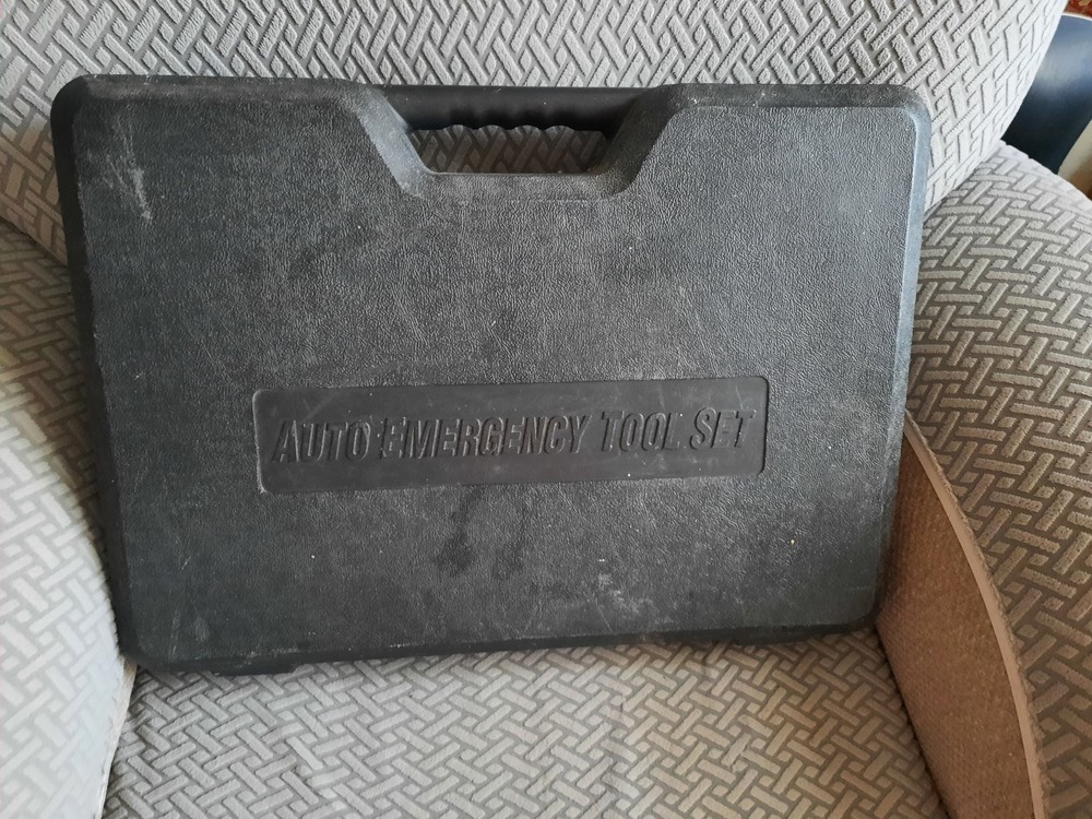 Vintage Auto Emergency Tool Set. Roadside Care. Hardshell Case