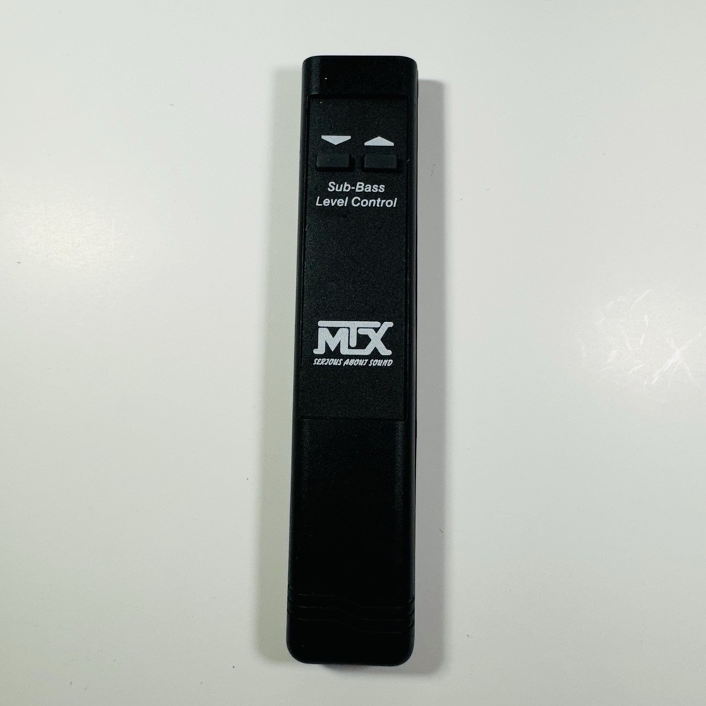 Genuine MTX Sub-Bass Level Control OEM Replacement 2-Button Remote Controller