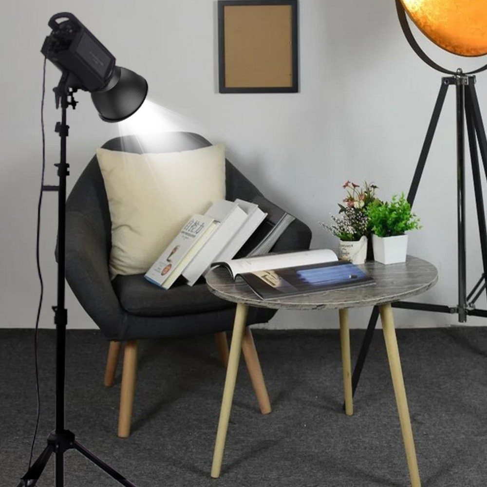 Lamp Monolight Shade Dish Bowen Mount Reflector 18cm
