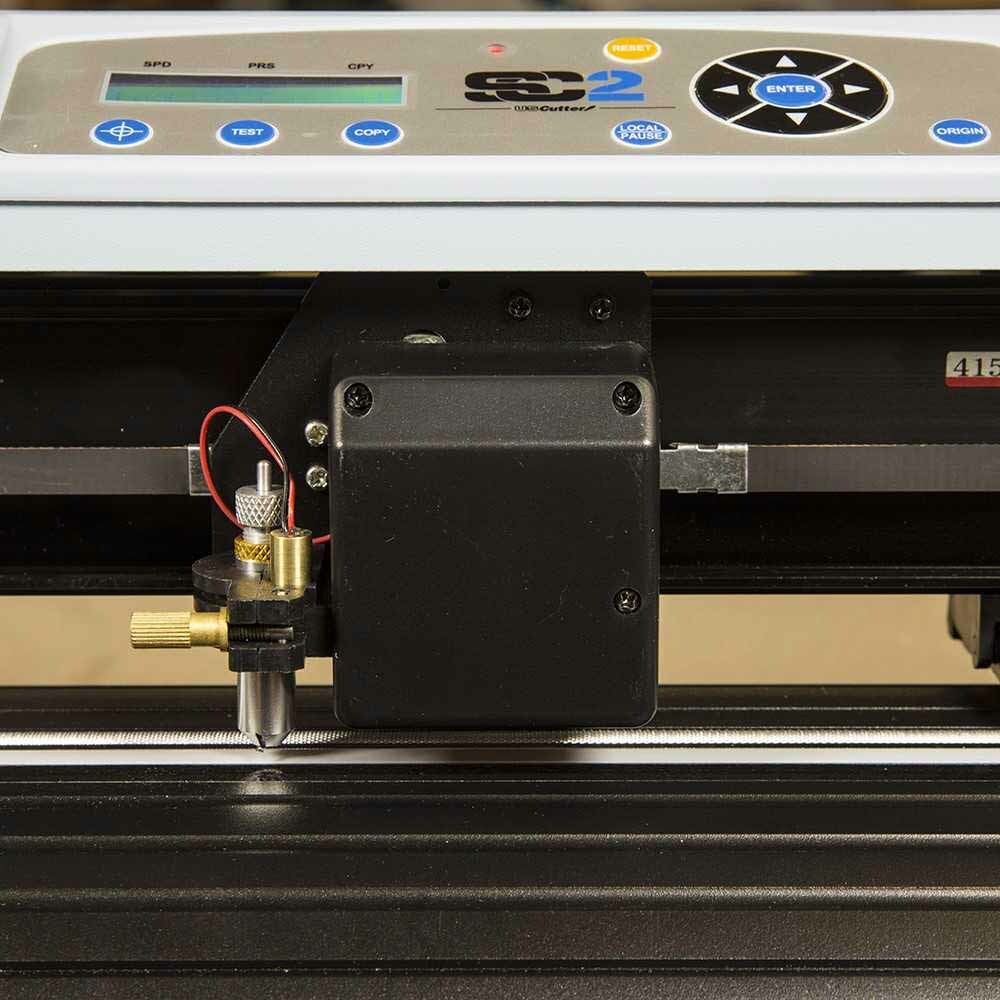 USCutter SC2 Vinyl Cutter Plotter w/Catch Basket + Software 28"|34" (Wind, Mac)