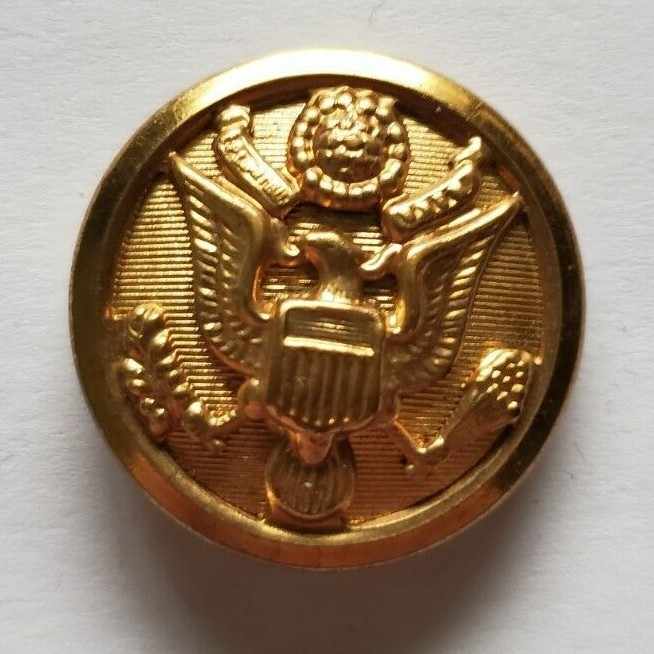 US Naval Eagle Over Anchor Brass Uniform Coat Button 23mm Fine Quality