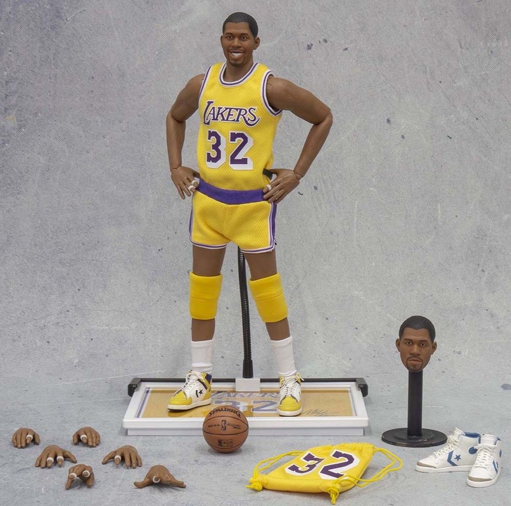 1/6 Scale Toy Magic Johnson - Yellow Leg Wrap