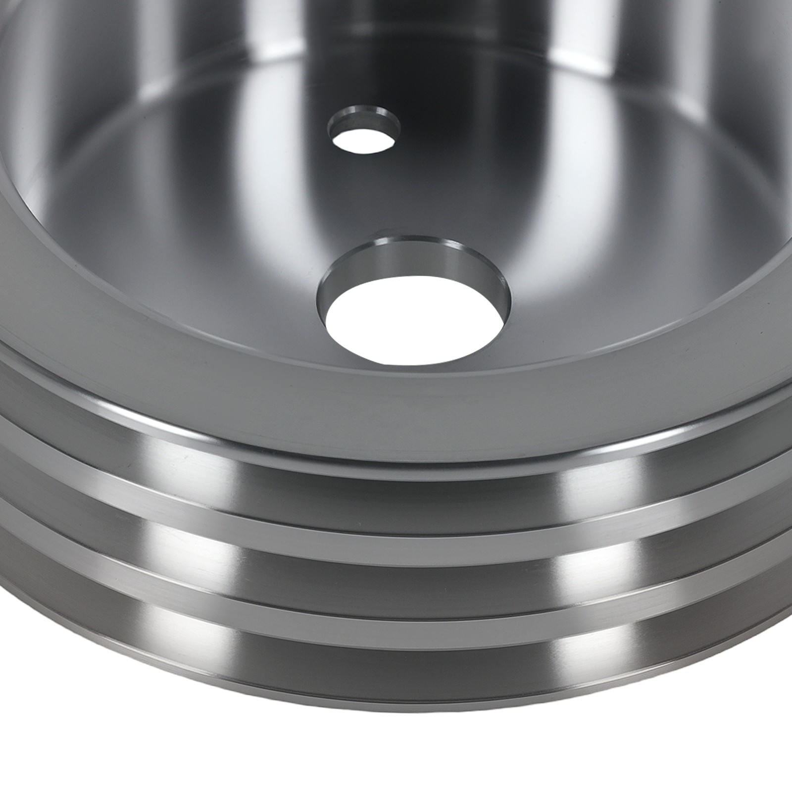 Aluminum Triple 3 Groove BIG BLOCK Crankshaft Pulley for Chevy 396 454 BBC