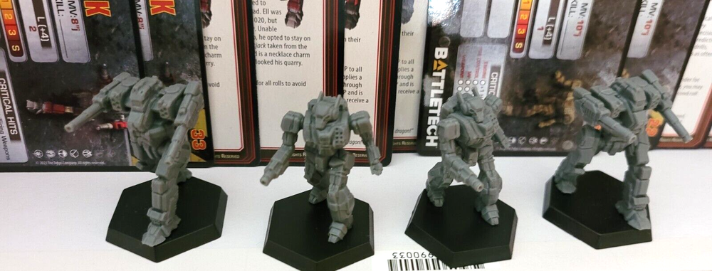 Battletech Recon Fire Lance Inner Sphere Catalyst 2 Valkyrie 2 Blackjack