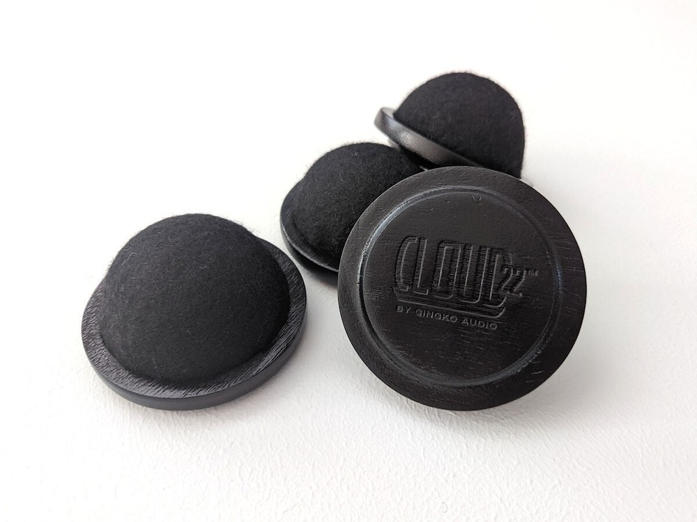 Gingko Audio Cloud22 SpecialEdition Large Wood Bases for Audio/Source Components