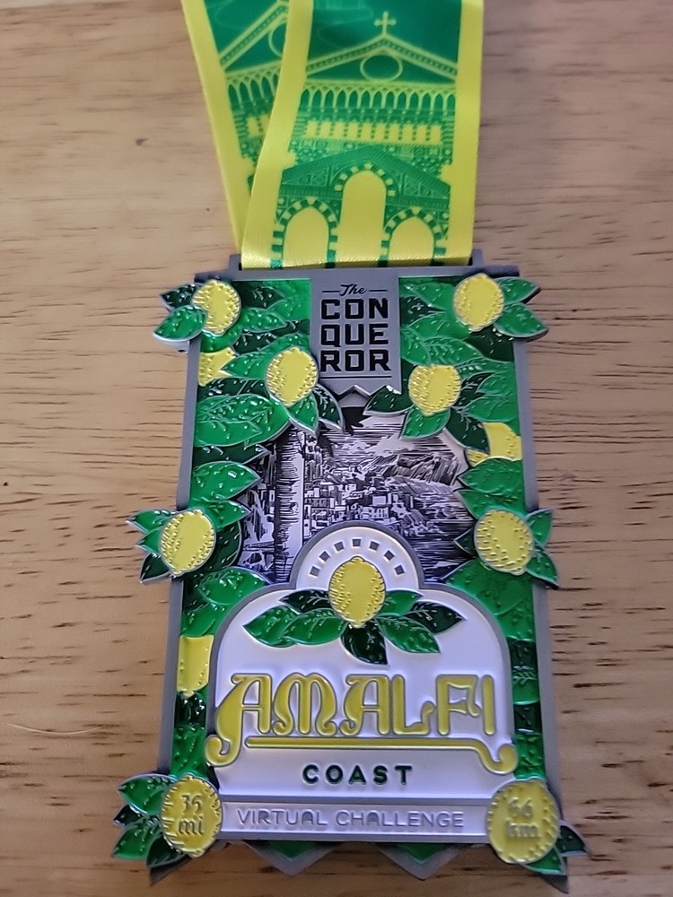 CONQUEROR CHALLENGE MEDAL -  AMALFI COAST