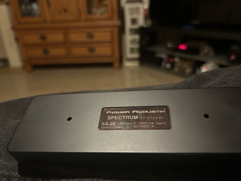 Power Acoustic Spectrum Analyzer