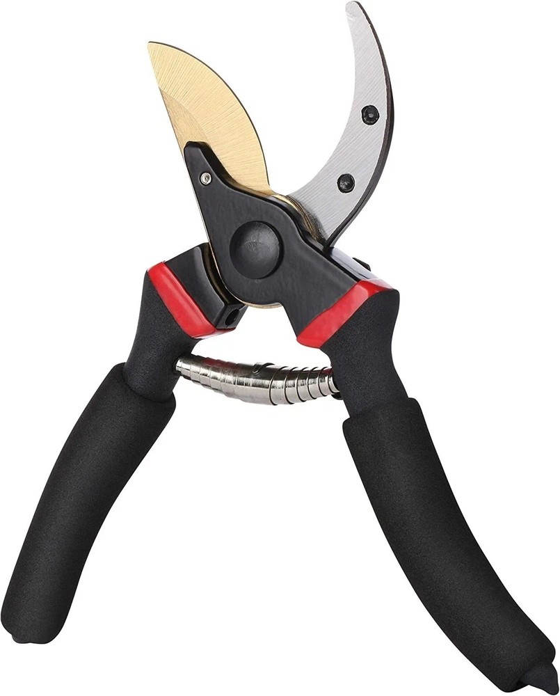Pruning Shears Garden Shears 8in Professional Titanium Blade Outdoor Tool
