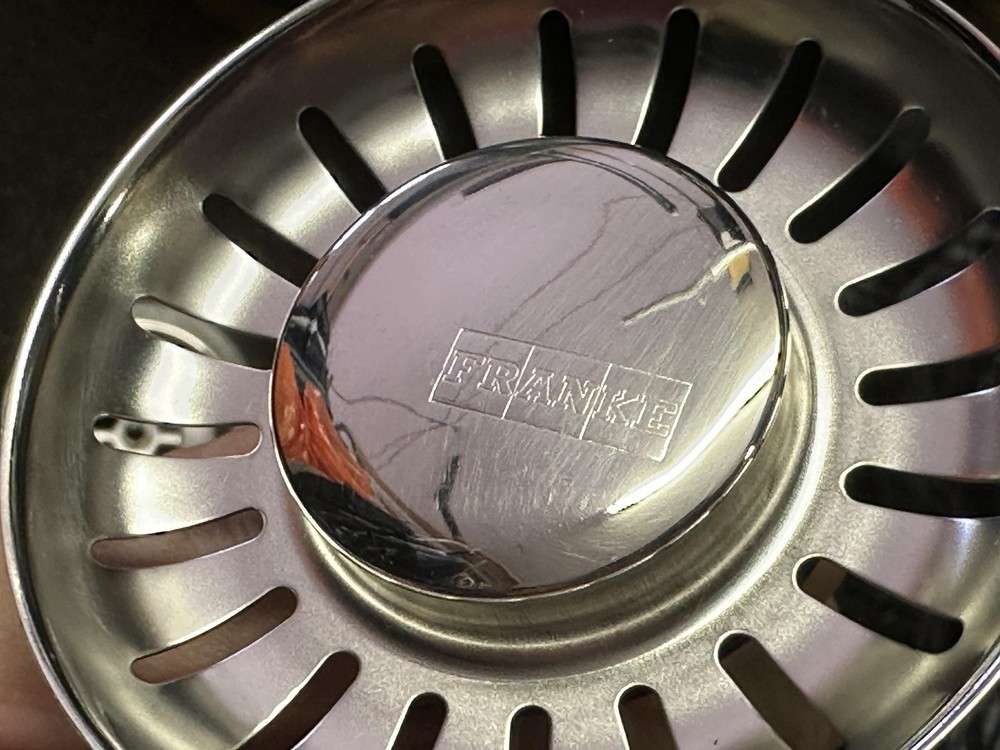 FRANKE Strainer Basket Single 906 CHROME - open box