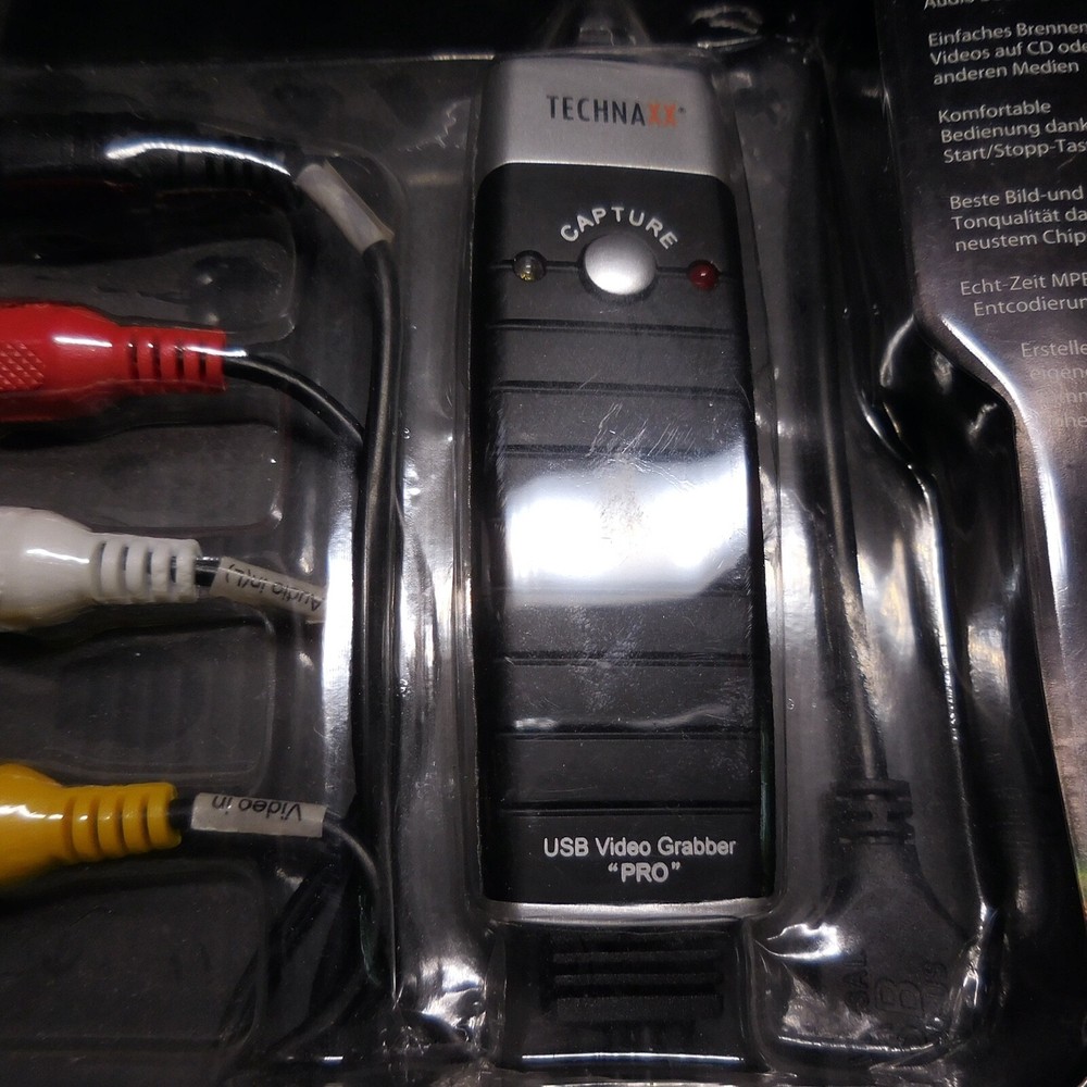 Converter Driver Video Capture USB TECHNAXX EASY GRABBER PRO 2.0 N5657