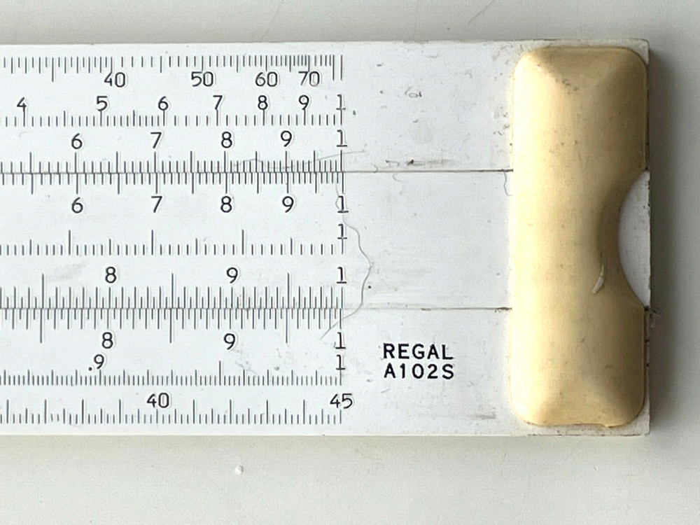 REGAL A102S SLIDE RULE