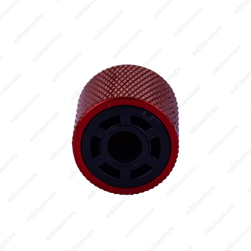 1-4 Pcs Volume Tone Control Knobs Metal Dome Button Caps For Guitar Bass