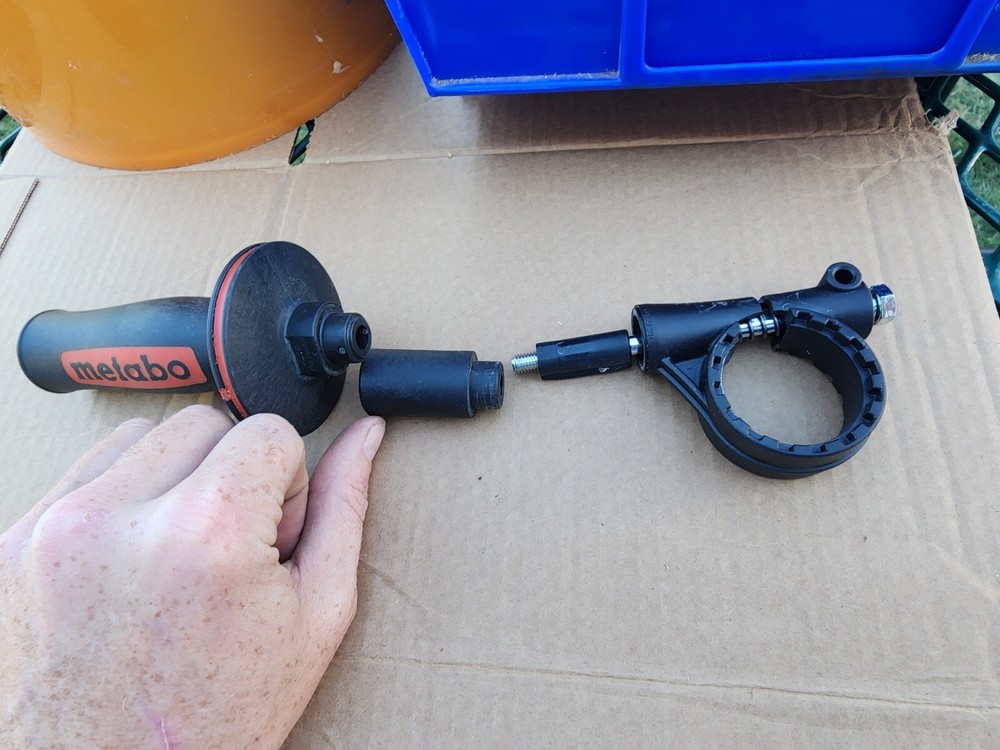 Clamping handle from Metabo Hammer Dril BEV-1100