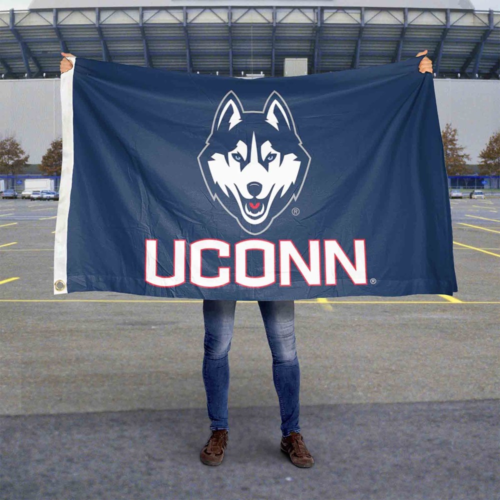 Connecticut Huskies Flag Large 3x5