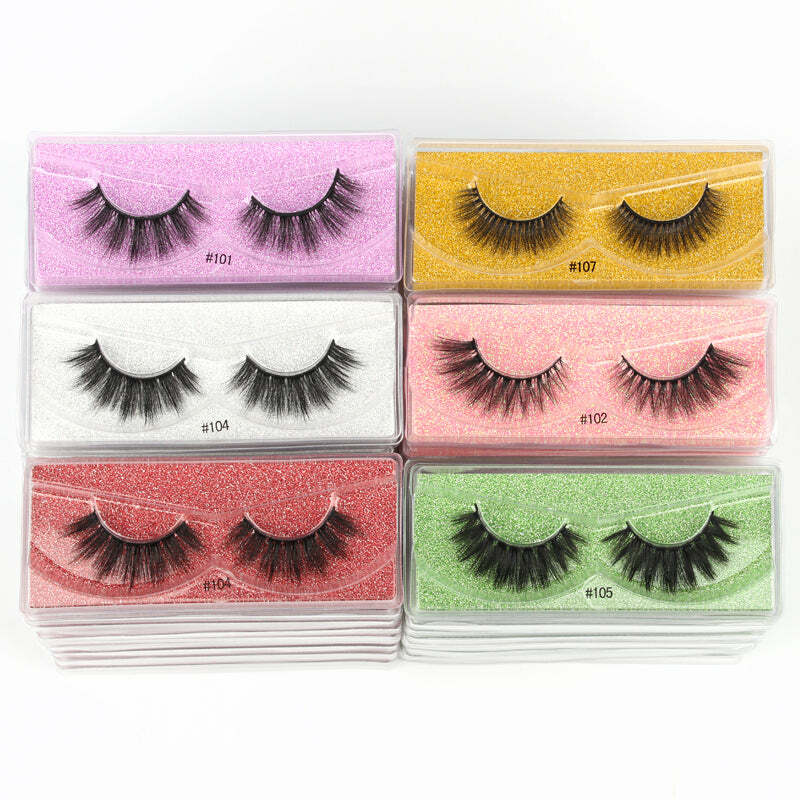 Eyelashes 10/20 pcs 3d Lashes Natural False Eyelashes Pair Lashes Makeup Lashes