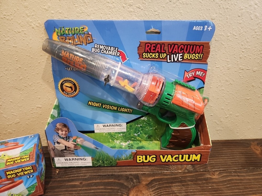 Nature Bound Bug Vacuum with Night Vision Light & Bonus Magnifying Bug Viewer