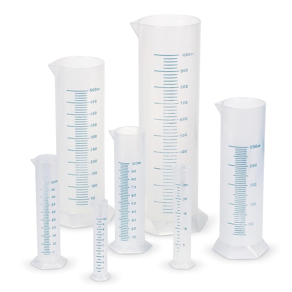 Learning Resources Graduated Cylinder Set, Measuring, Science Multi-color