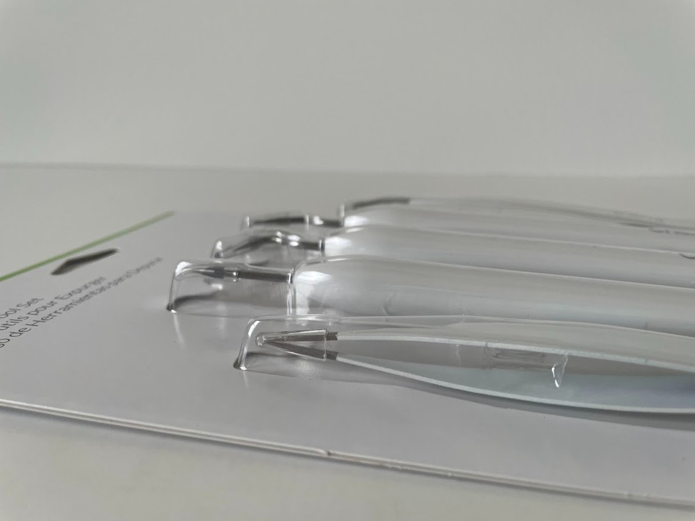 Cricut Weeding Tool Set Weeder, Hook Weeder, Piercing Tool, Hook & Fine Tweezers