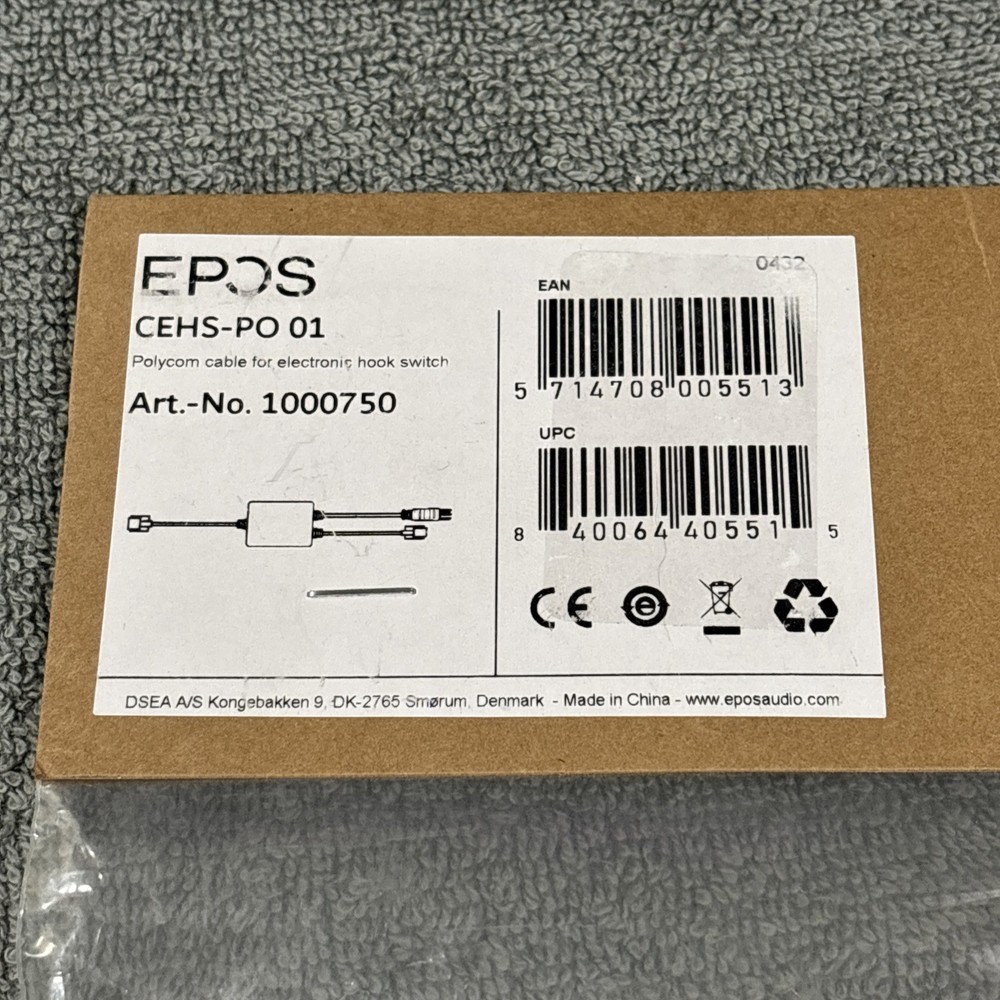 EPOS CEHS-PO 01 Polycom Adapter Cable for Electronic Hook Switch
