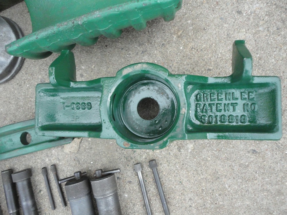 Pre-Owned "Complete" GREENLEE #885 Bender including Hydraulic Pump