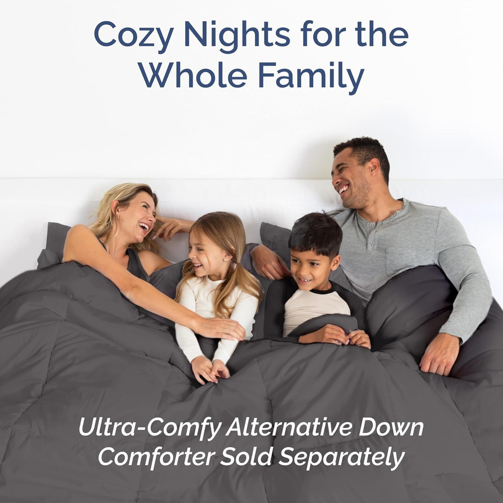 Queen Size 4 Piece Sheet Set - Comfy Breathable & Cooling Bed Sheets Set - Hotel