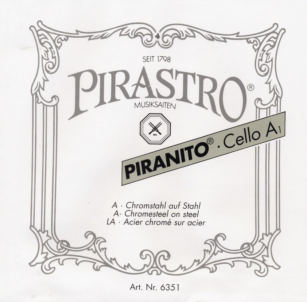 Pirastro Piranito Series Cello String Set 4/4 Size