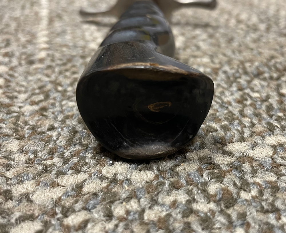 Late 19th Century Horn Handle Dagger