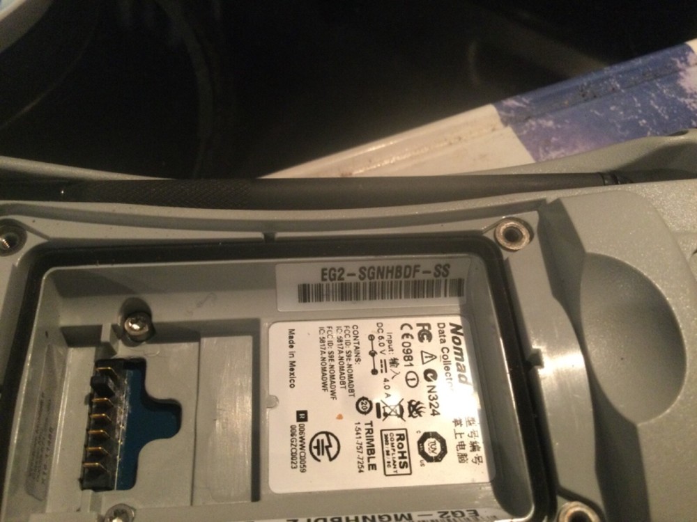 Spectra Nomad 900 Data Collector in Excellent Condition