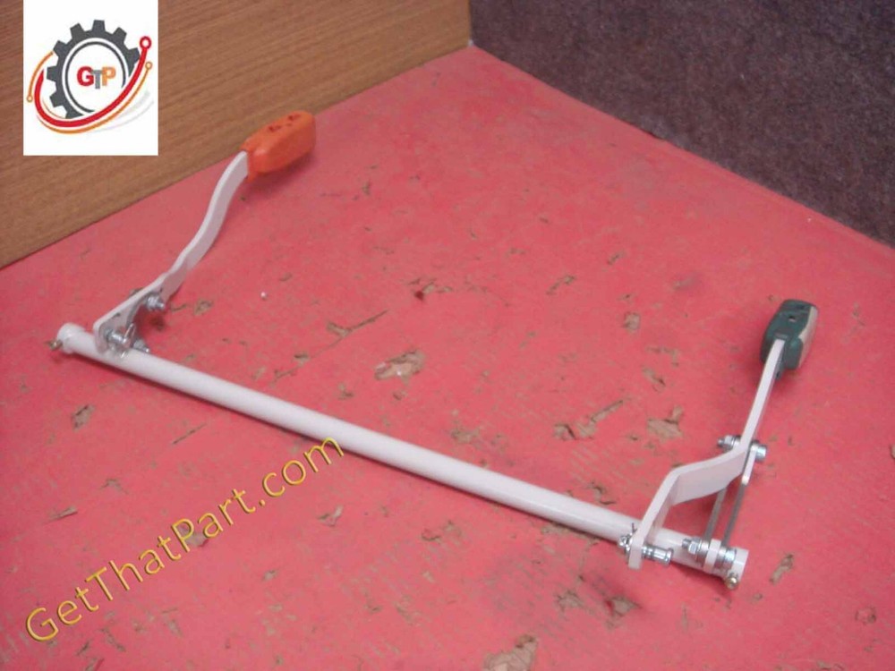 Hill Rom Progressa P7500 Complete Pedal Brake Steer Linkage Kit Tested