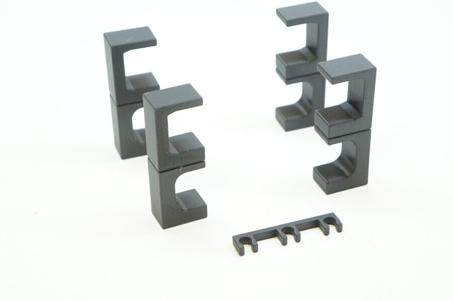 Stackable Stands Holder set for Ubiquiti Unifi Butt Key Gen2 Plus and USG