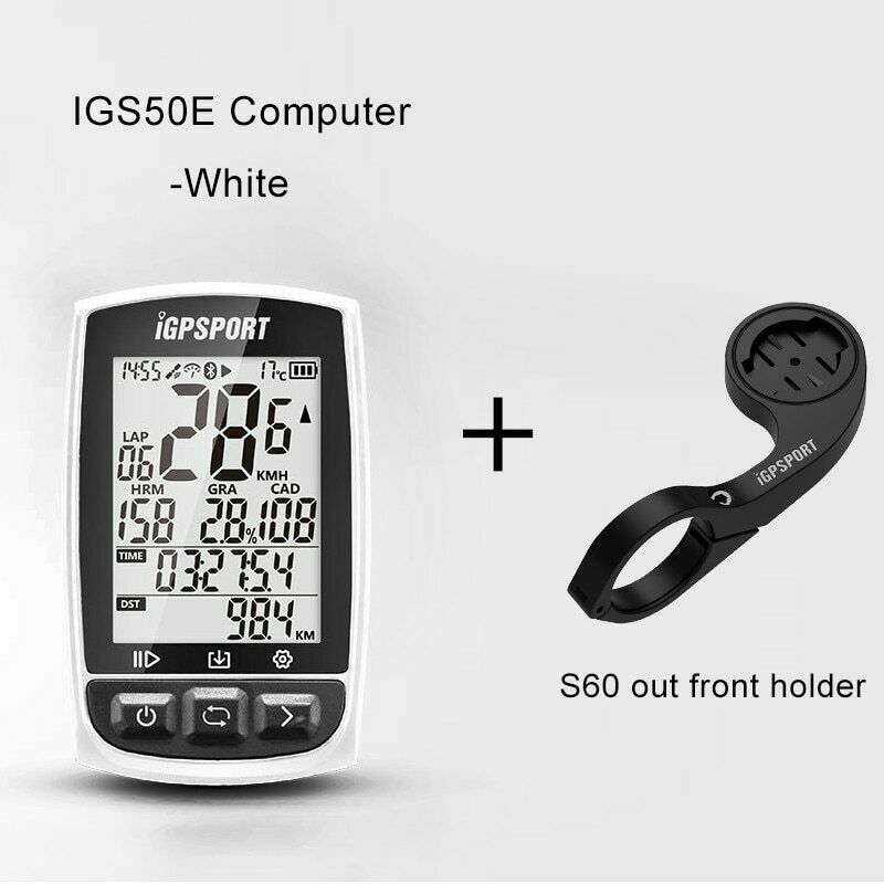 IGPSPORT ANT+GPS Cycle IGS50E Wireless Computer with Optional Accessaries HEART