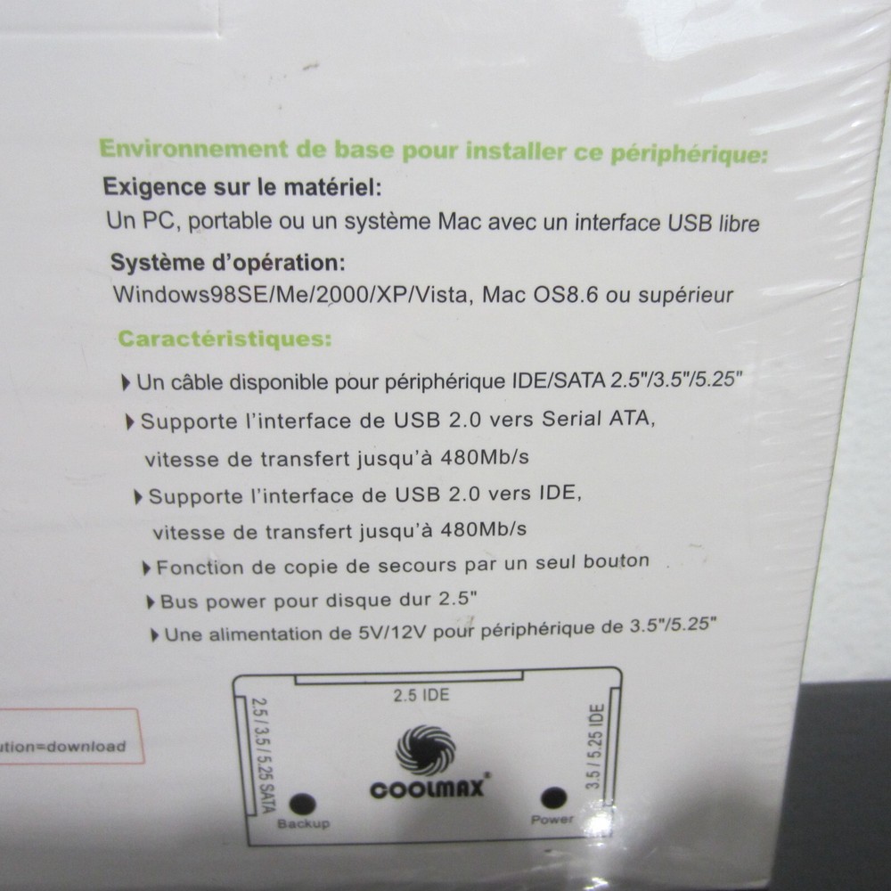 COOLMAX ALL IN ONE Multifunctional Converter ,OTB Function CD-350-COMBO (Black)