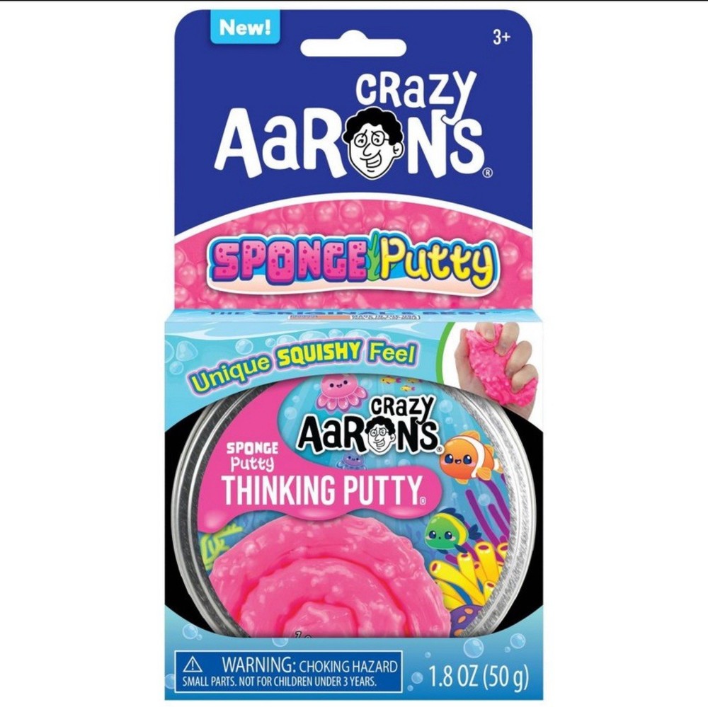 Crazy Aaron’s Sponge Putty 3.5” 1.8oz (Large)
