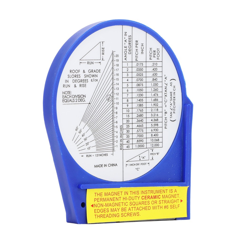 4x90 Degree Angle Finder Inclinometer Protractor Angle Measuring Locator Tool