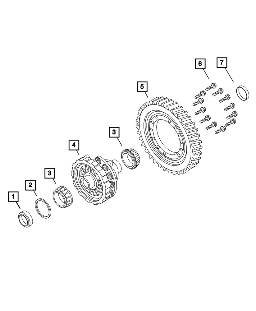 Genuine Mopar Shim 68121107aa