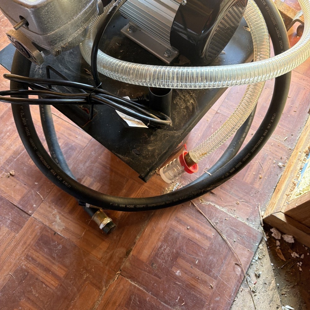 Transfer Pump 120V Plug In Caught With Meter