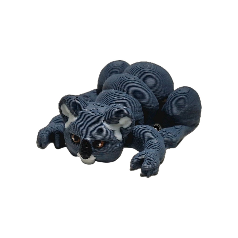 Flexibabies Mini Baby Koala Bear Articulated 3d Printed 3.5" Fidget Toy