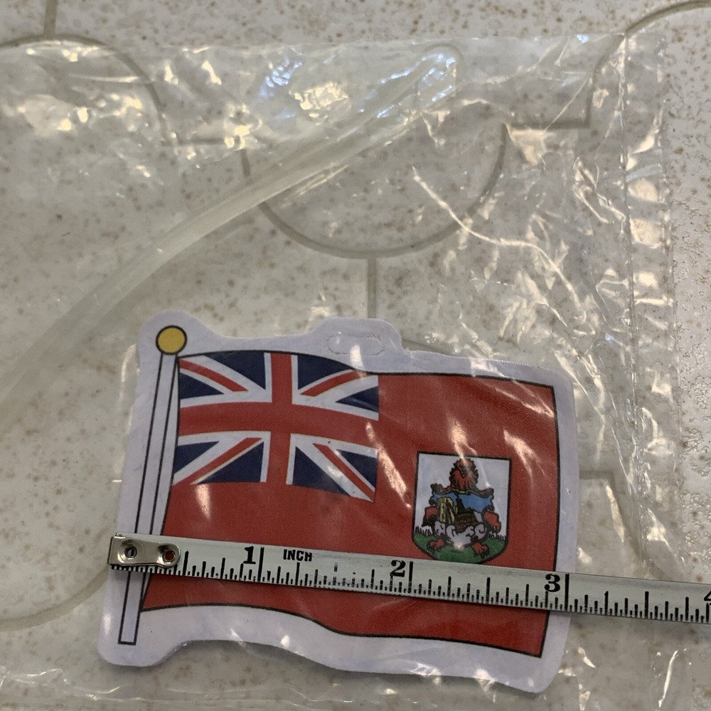 Bermuda Flag Luggage Tag Rubber