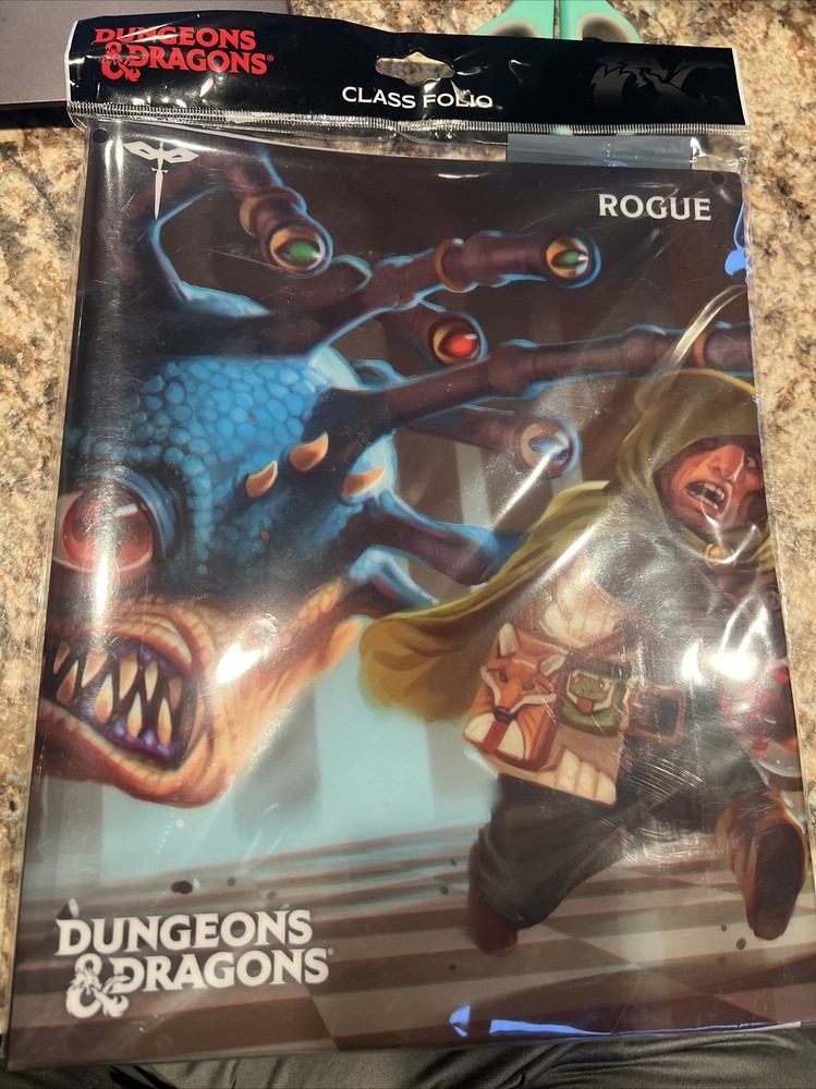 Rogue - Class Folio with Stickers for Dungeons & Dragons