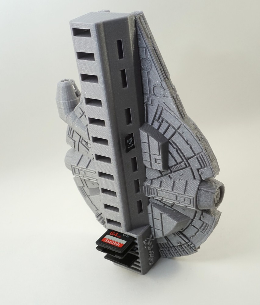 Millennium Falcon Micro-USB Card Holder