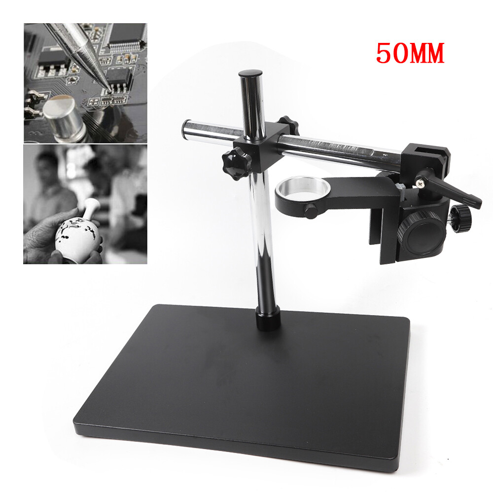 Adjustable Heavy-Duty Microscope Boom Stand with Multi-Axis Rotation