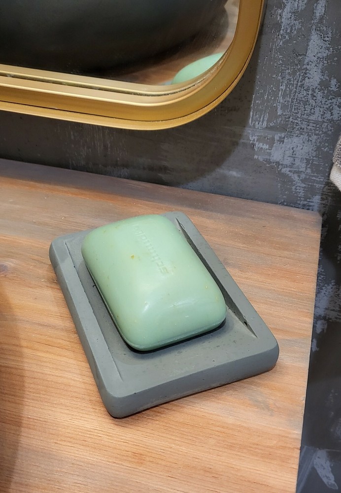 Concrete Soap Dish Holder